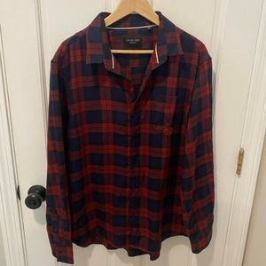 Oversized flannel shirt